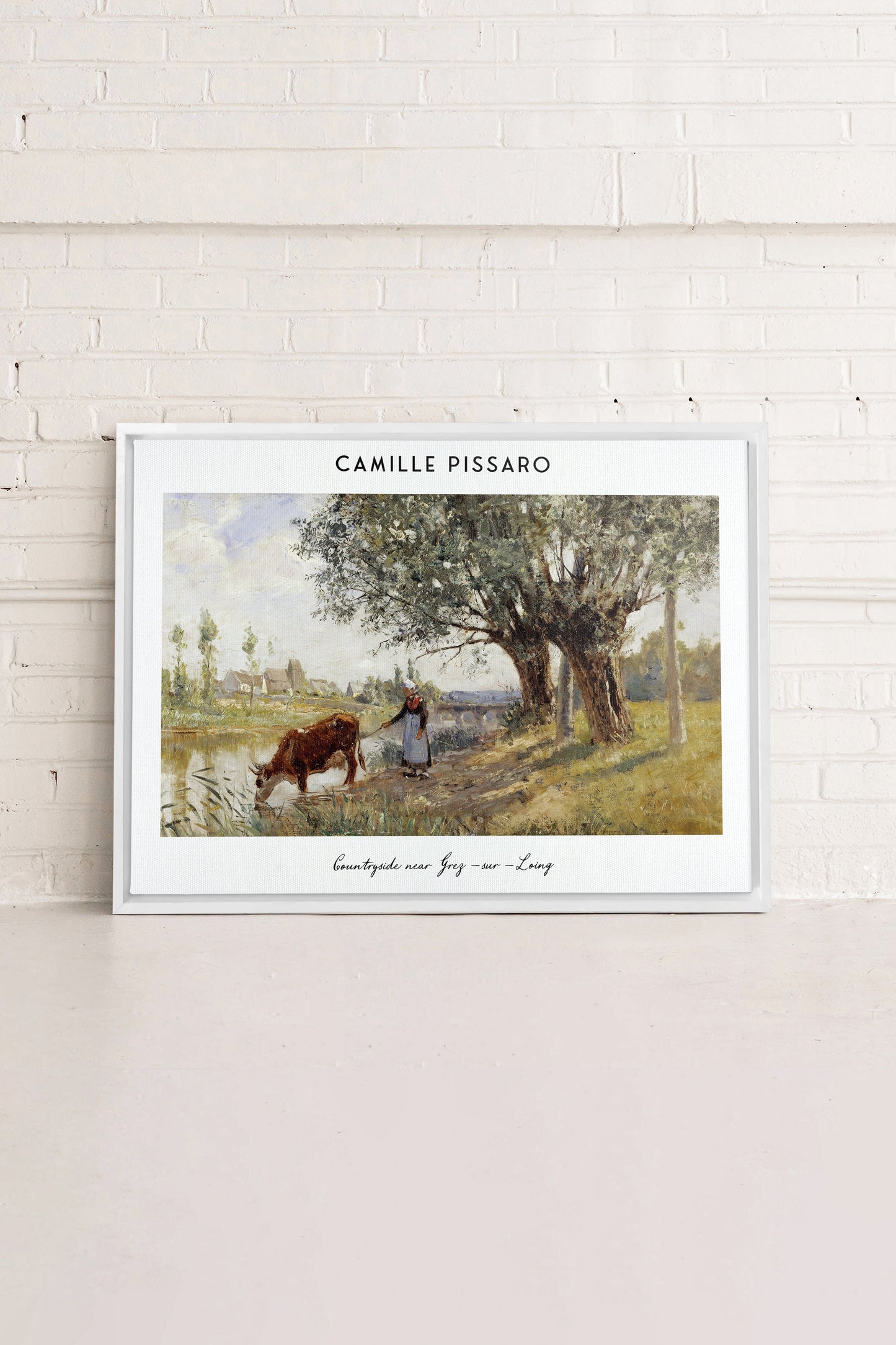 PISSARRO, Leinwandbild