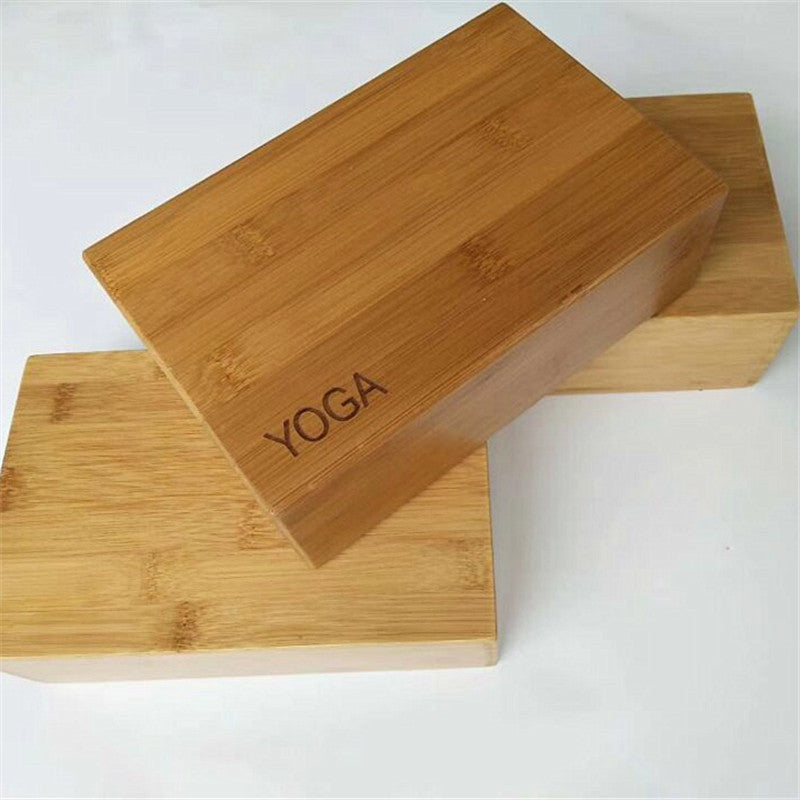 Bamboo & Wood Yoga Brick – Eco-Friendly Cork Yoga Block