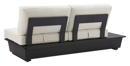 Arbor 2 Seater Modern Outdoor Sofa - Black