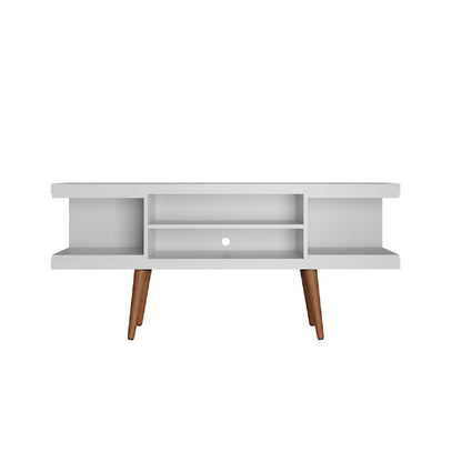 Eureka Modern 53,14" TV-Lowboard mit 4 Ablagen - Weiß