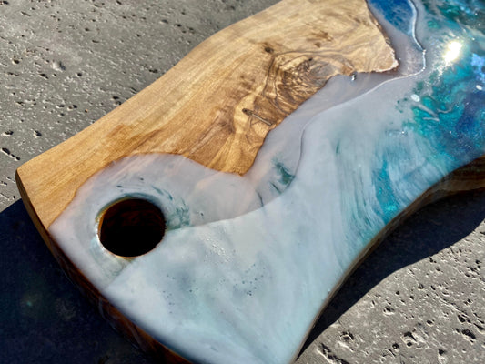 Olive Wood Charcuterie Board - AURABAGS SHOP
