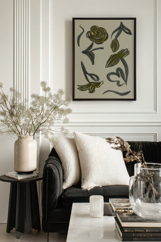 BOTANIC RELIC, Werk auf gespannter Leinwand