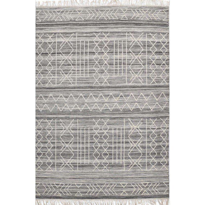 Teppich Delilah aus Wolle, gewebt, 6x9