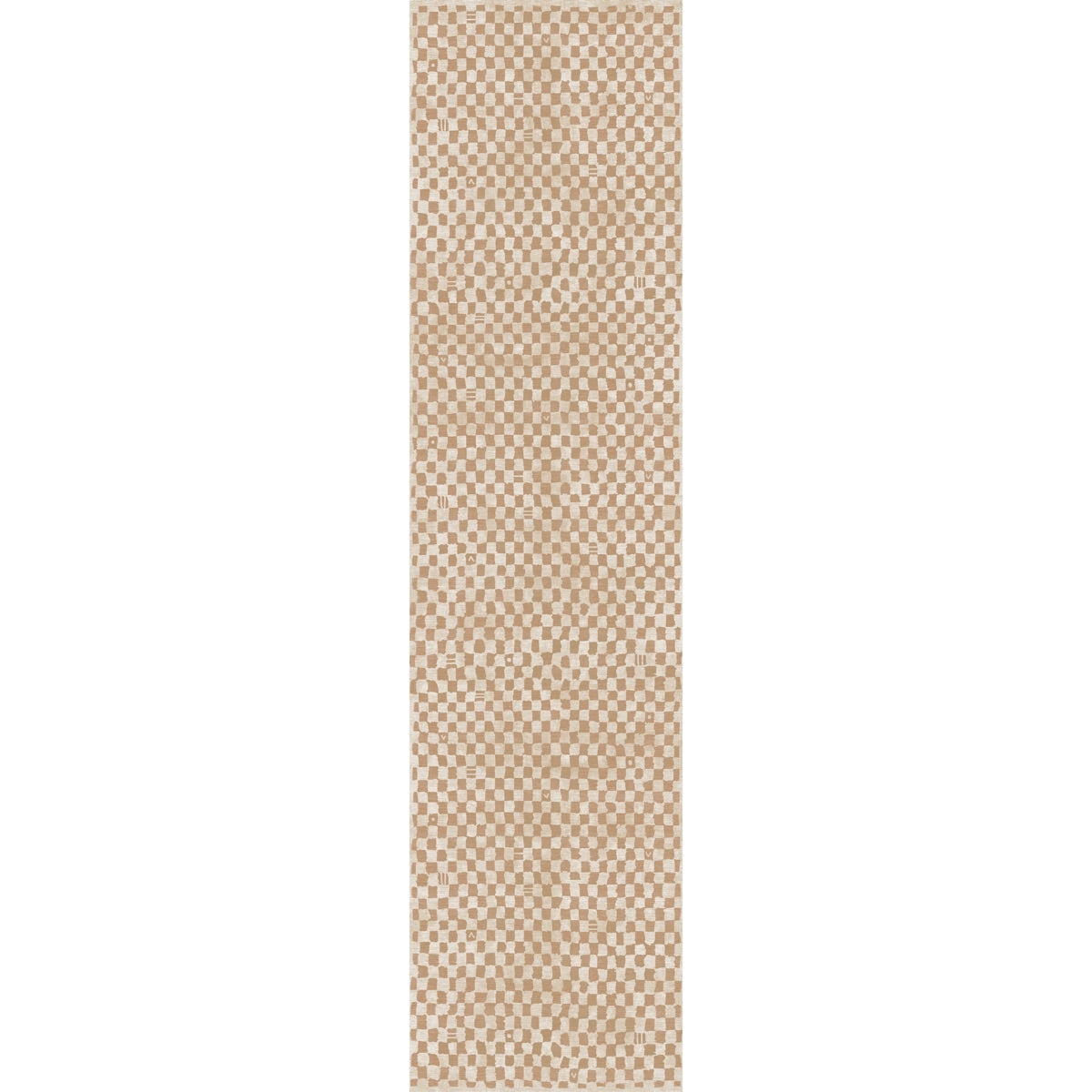 Metro Checkered Natural Rug