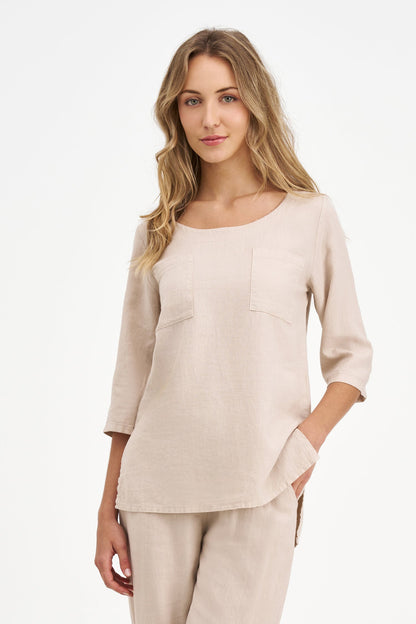 Women's Woven Tunic Top