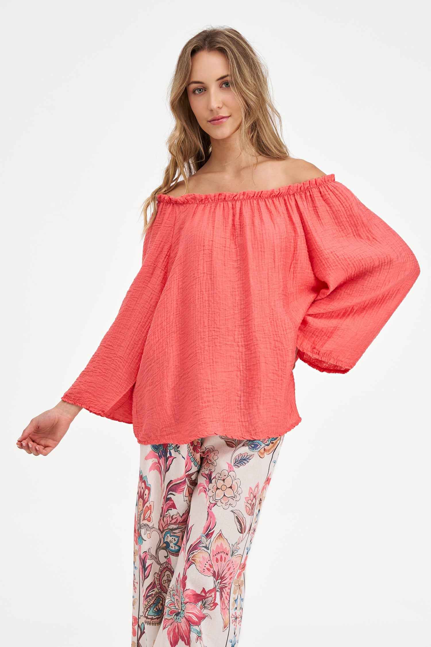 Women's Woven Tunic Top