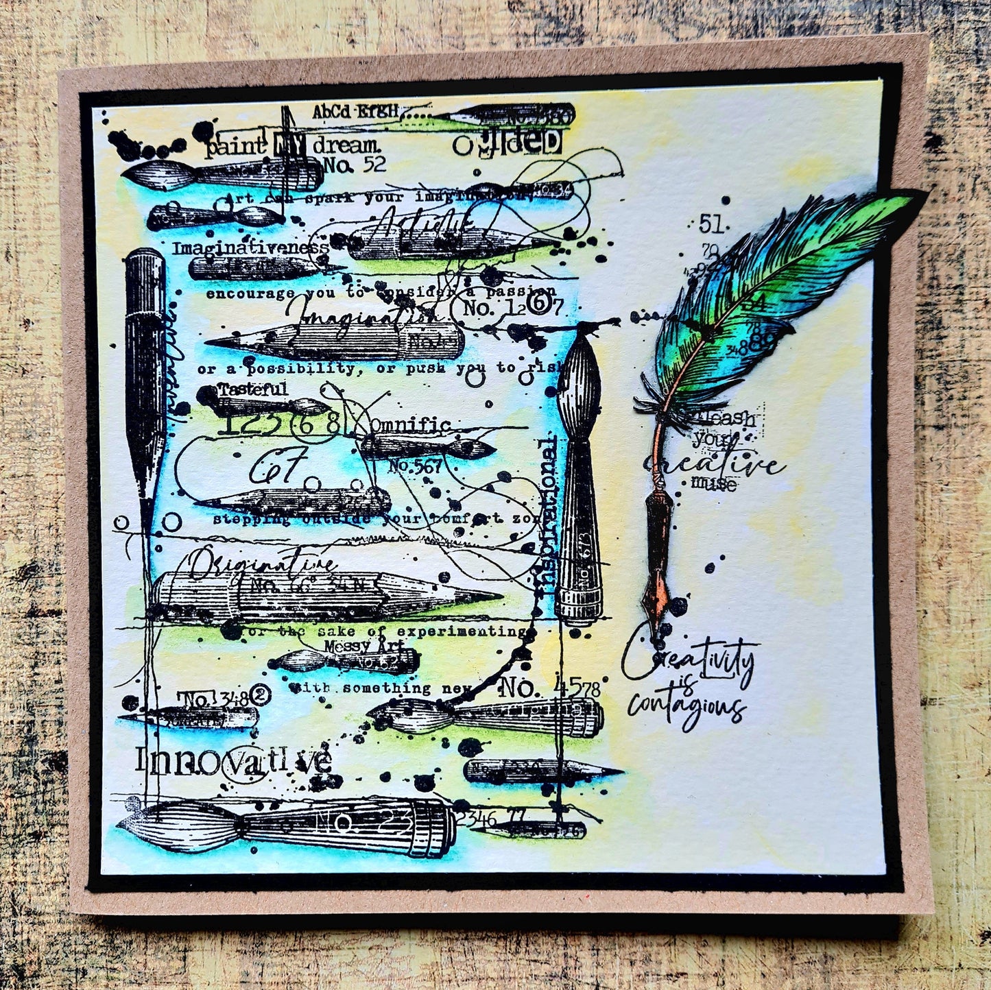 AALL and Create Stamp Set - 919 - Inking Gears