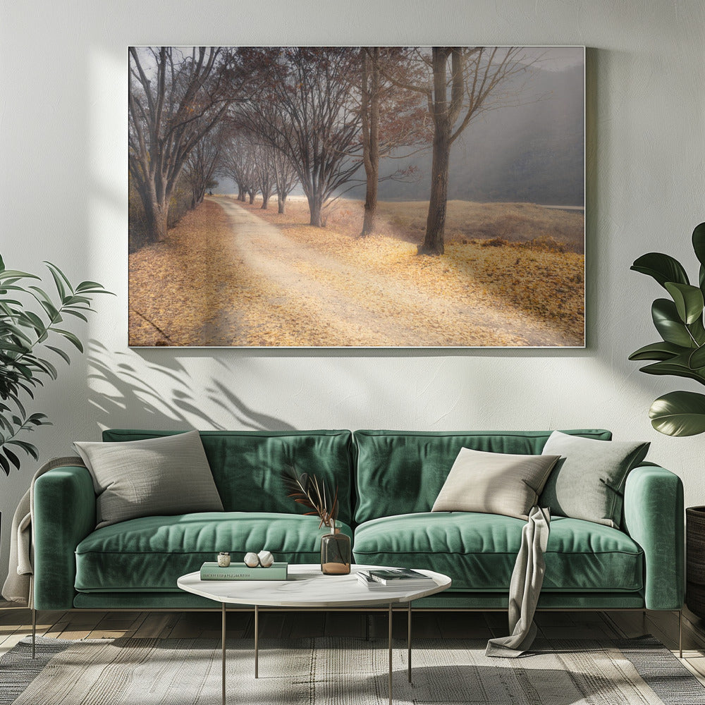 Wall art In the middle of autumn