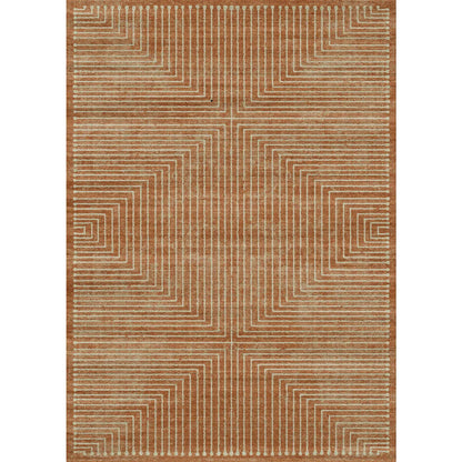 Bond Naturale Orange Elfenbein Teppich