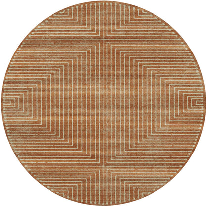 Bond Naturale Orange Elfenbein Teppich