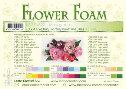 Flower Foam 10 A4 Sheets