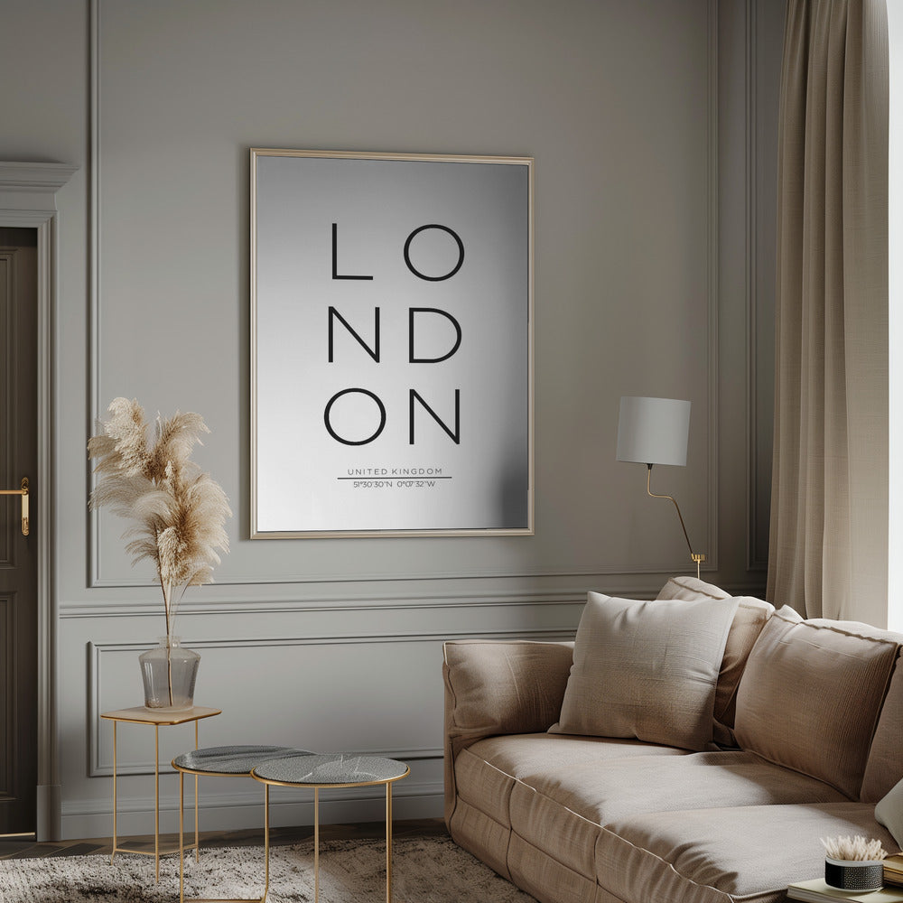 Wandbild LONDON