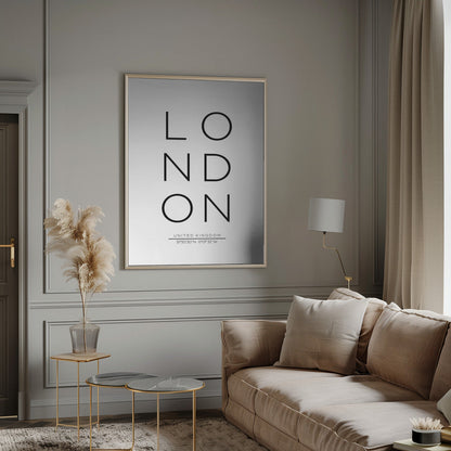Wandbild LONDON