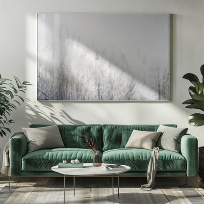 Wall art Landscape of reeds and grass