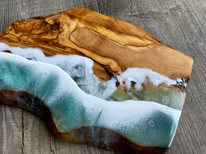 Olive Wood Charcuterie Board - AURABAGS SHOP