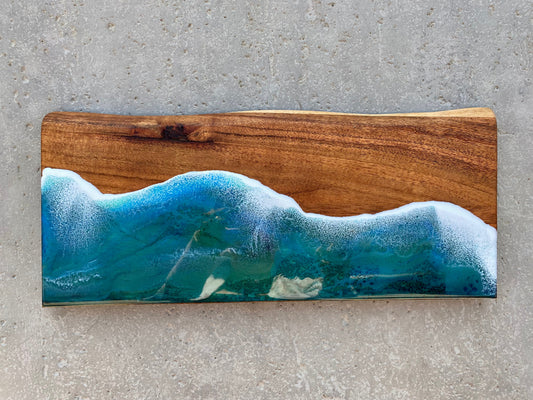 Rustic Wood Serving Board - AURABAGS SHOP