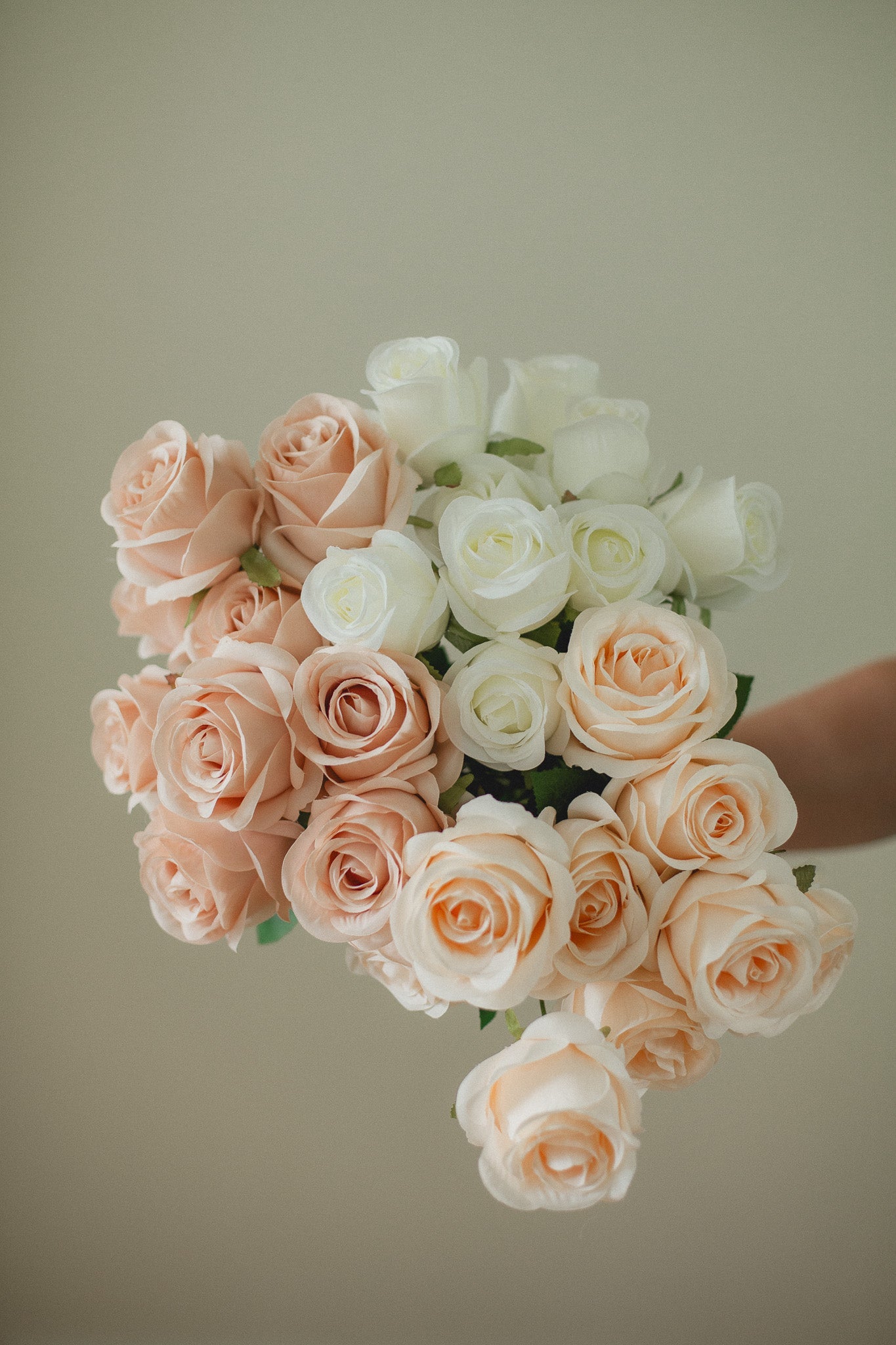 Frisches Rosenbouquet