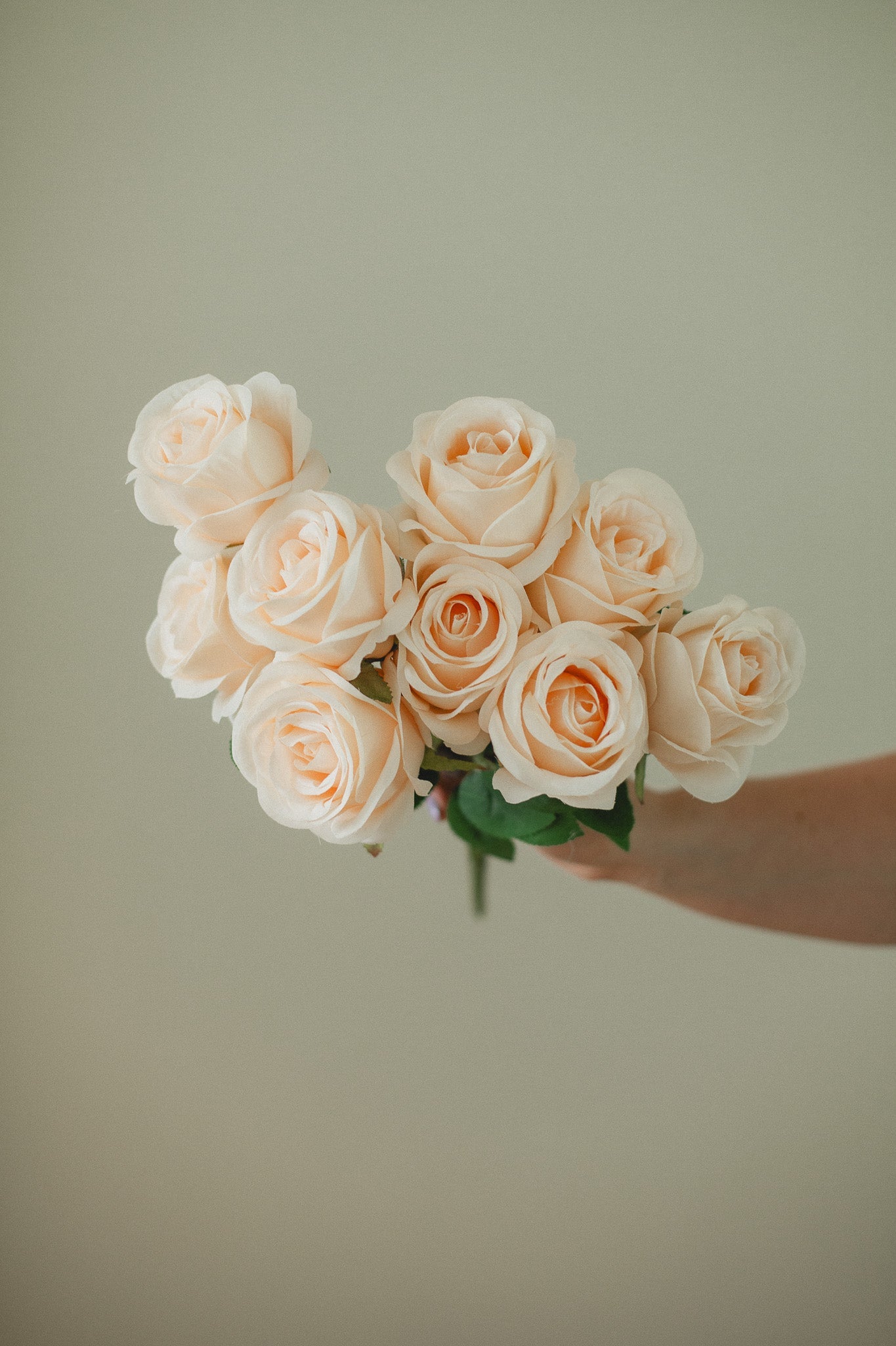 Frisches Rosenbouquet