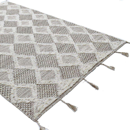 Paige Webteppich aus Wolle 6x9