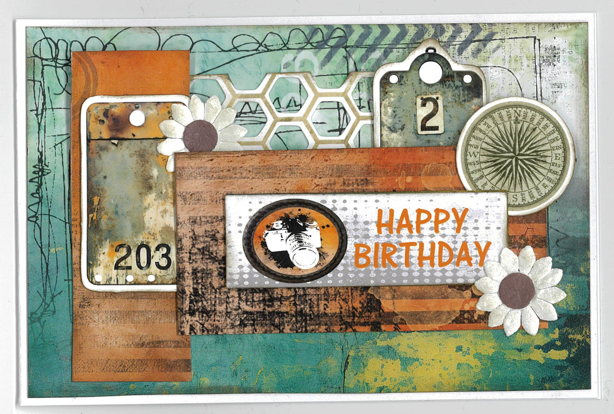 3Quarter Designs Oh Texture 6x4 Card Pack