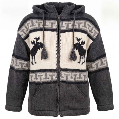 OLDTRIBES™ Sovereign Moose Wool Jacket
