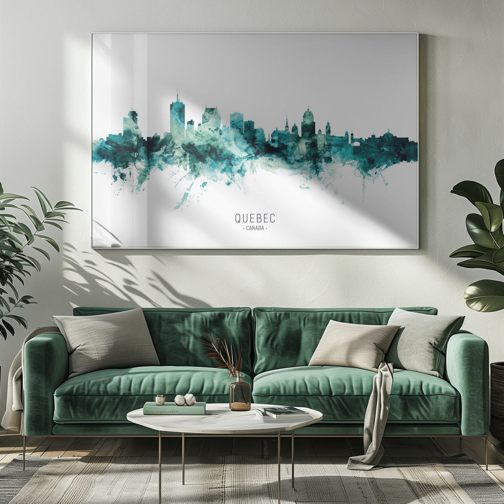 Wandbilder Quebec Kanada Skyline