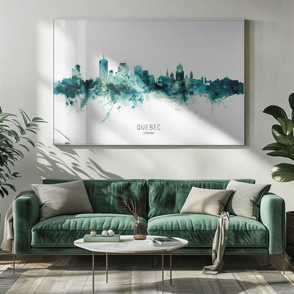 Wandbilder Quebec Kanada Skyline