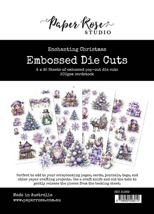 Enchanting Christmas Embossed Die Cuts