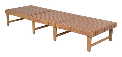 Brisa Outdoor Chaise Lounger - Brown