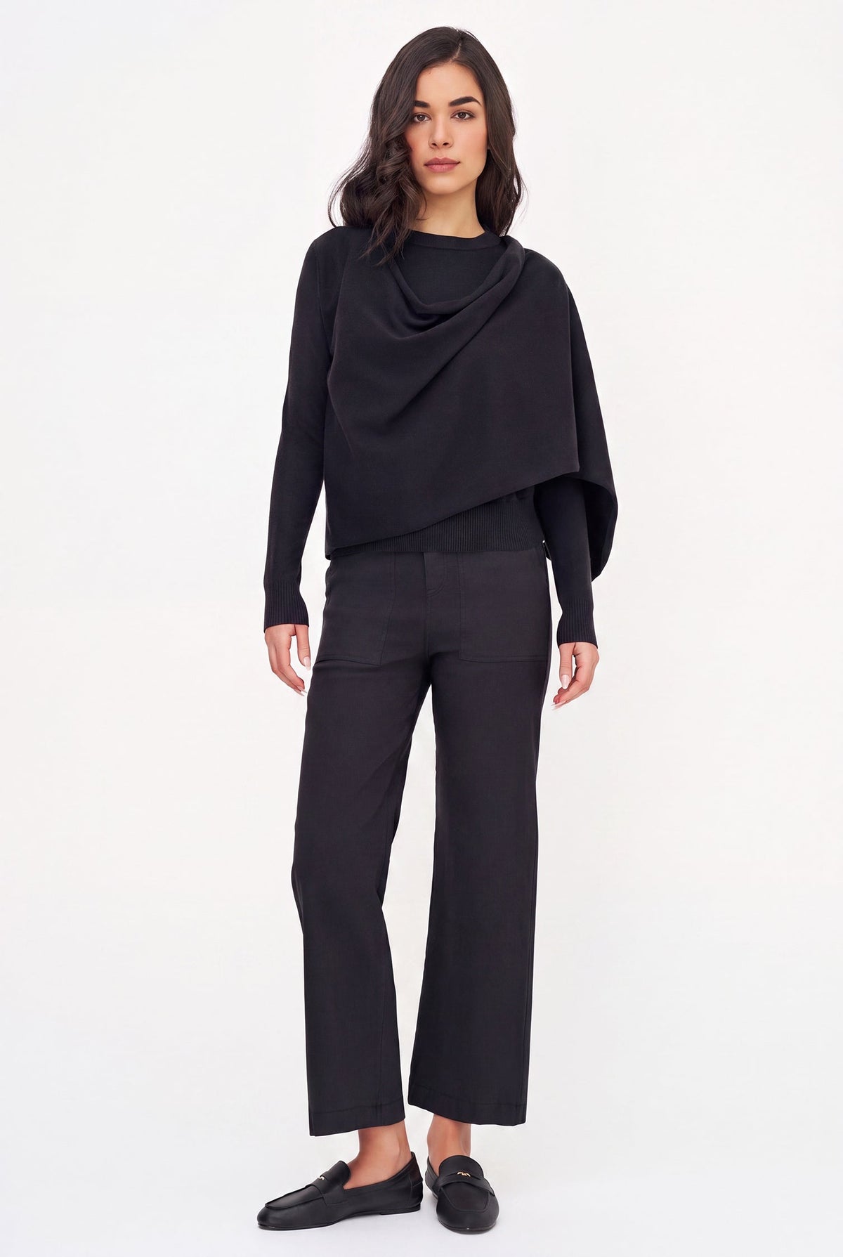 Women's Fine Knit Crew Neck Sweater