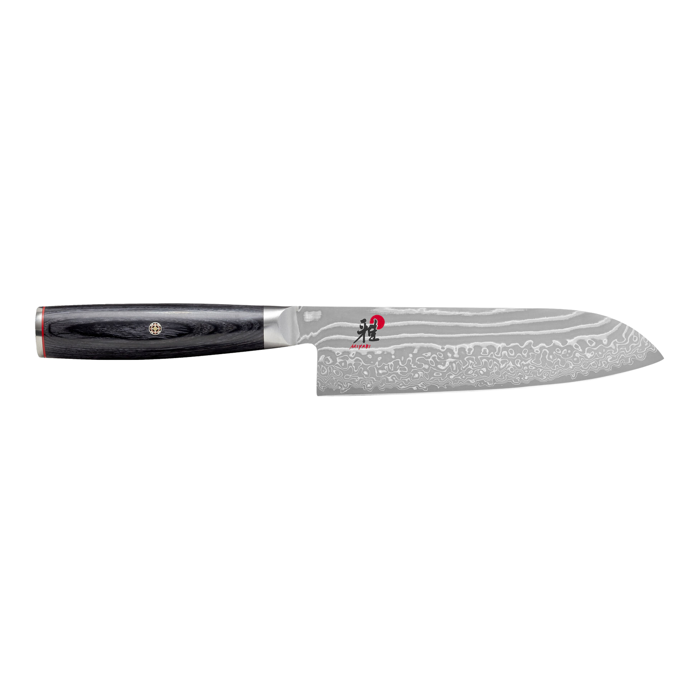 Miyabi Kaizen II 5000FCD Santokumesser 18 cm – FC61 Kern, Damaszener Stahl