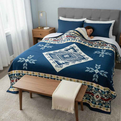 OLDTRIBES™ Spirit Trail Alpaca Blanket