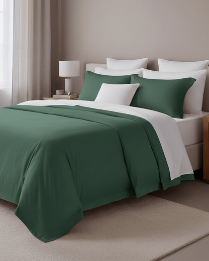 Verfeinerte Kollektion Bettwäsche-Set aus Baumwollsatin