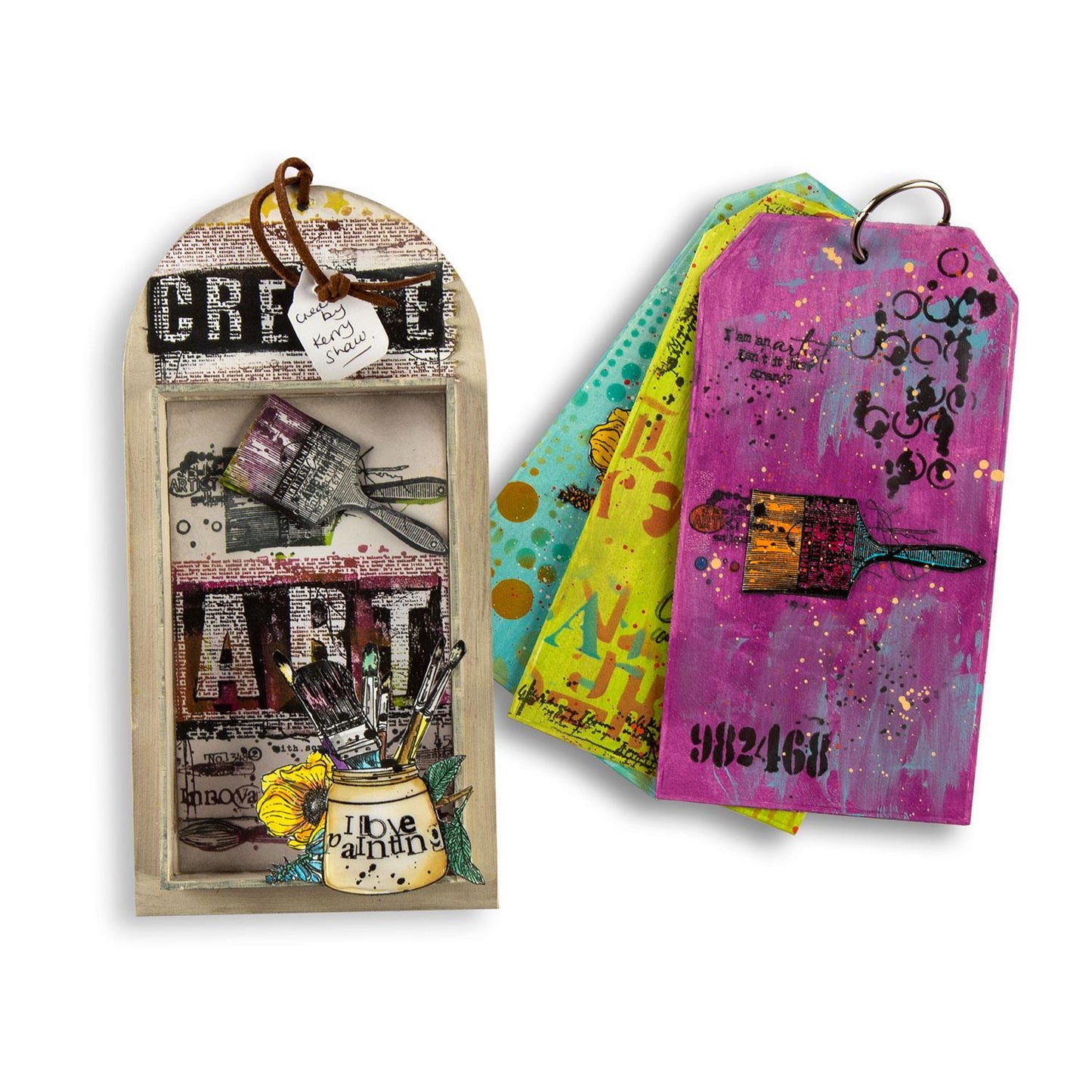 AALL and Create Stamp Set - 922 - Splat Create