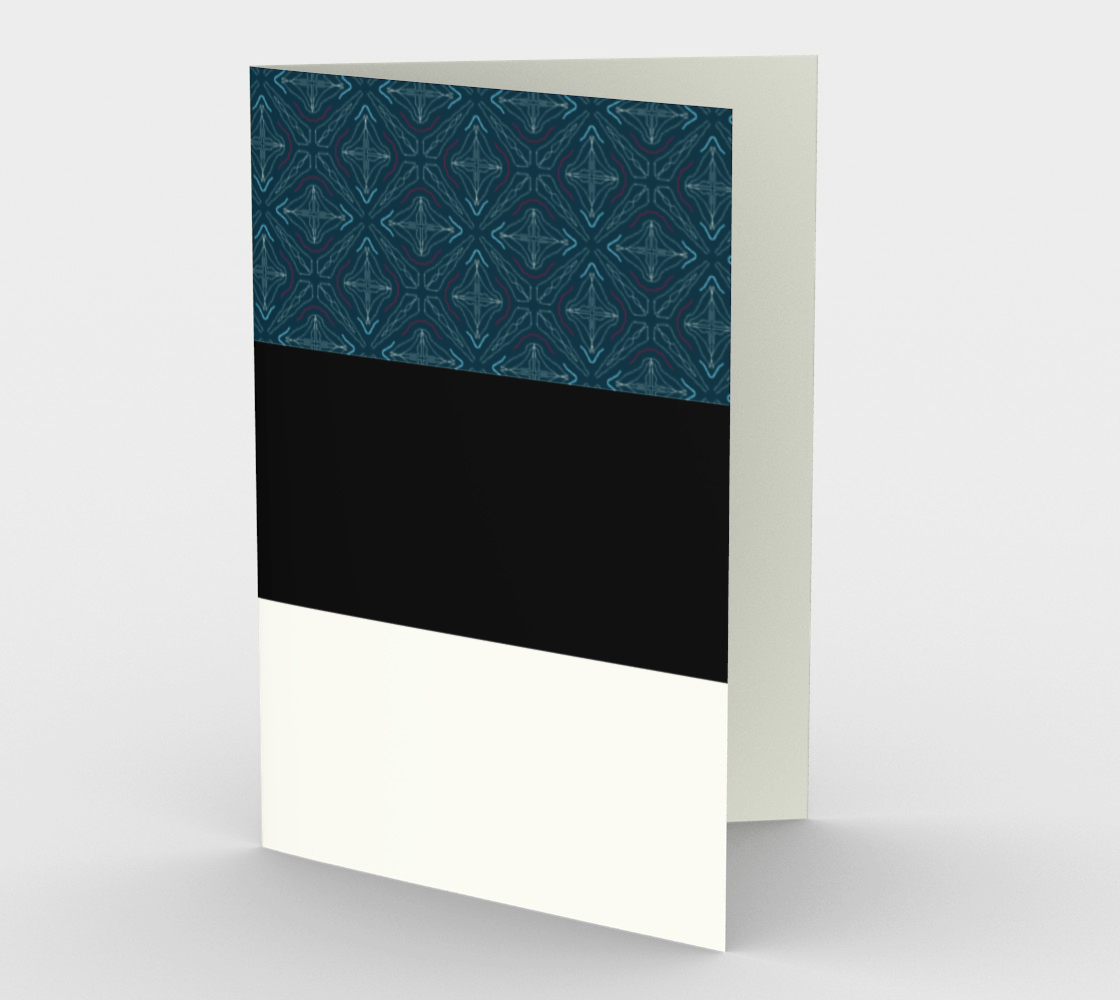 Set of 3 Blank Greeting Cards | 5 x 7 | The Estonian