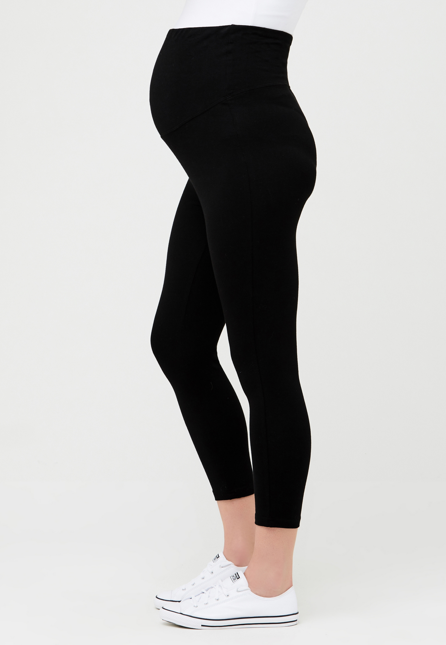 Organic Over Bump 3/4 Maternity Legging
