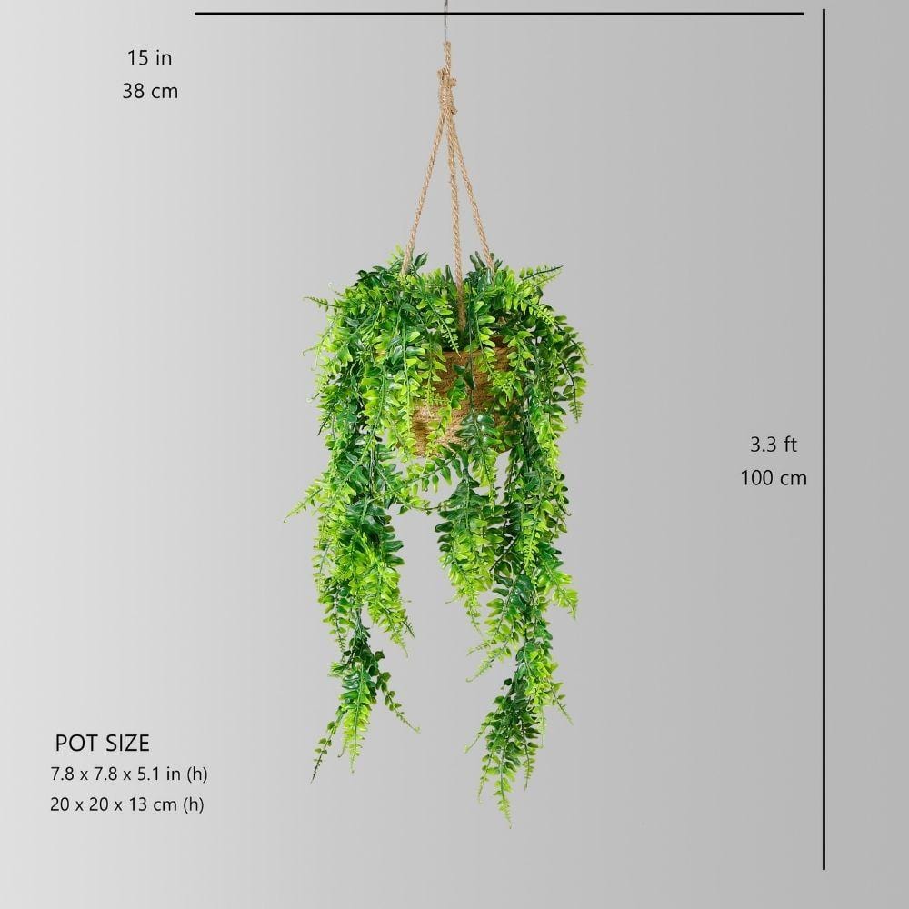 Gavi Künstliche Hängepflanze im Topf (100 cm)