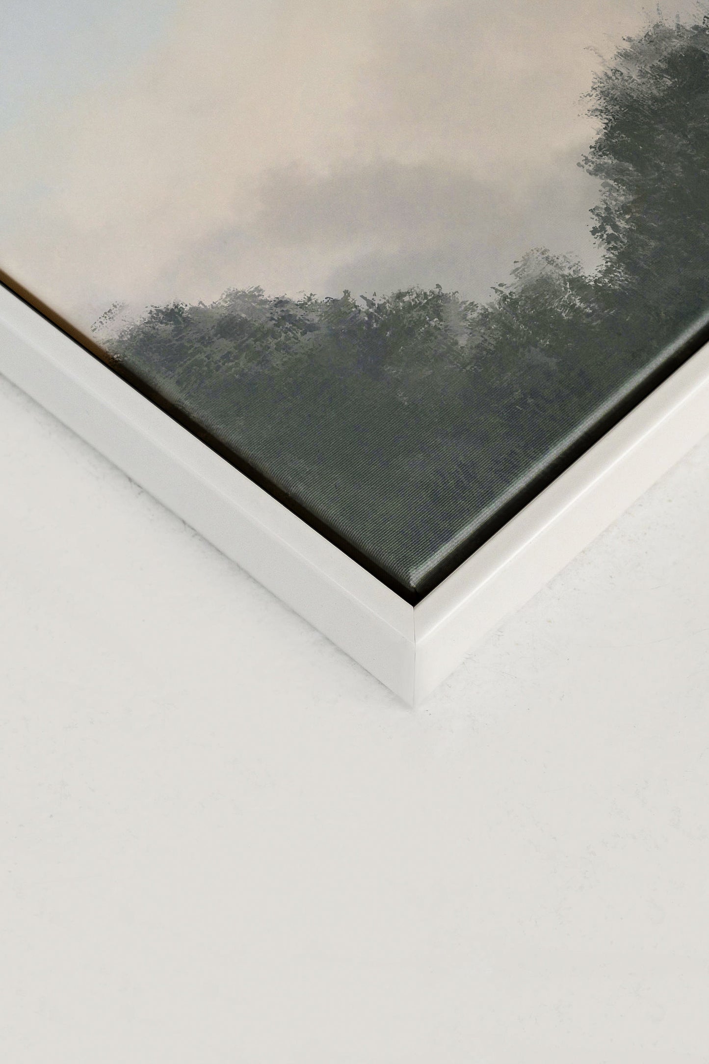 DAWN II, Werk auf gespannter Leinwand