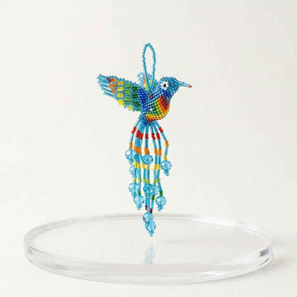 Blue Beaded Humming Bird