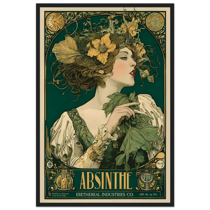 L’Absinthe d’Ombre - Poster & Framed Print
