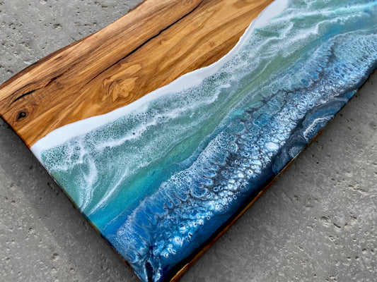 Olive Wood Charcuterie Board - AURABAGS SHOP