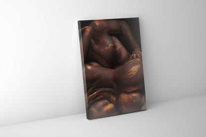 Wandbild Feuer