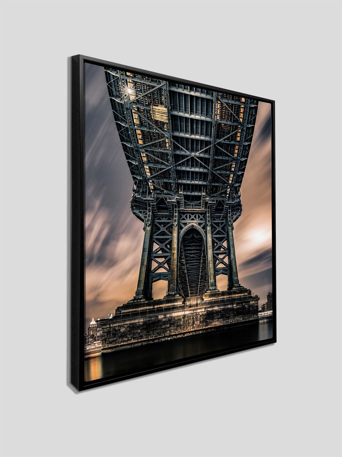 Wall Art Bridge Symmetry