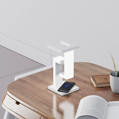 Kreative Smartphone kabellose Lade-Schwebe-Tischlampe Balance-Lampe schwebend für Zuhause Schlafzimmer
