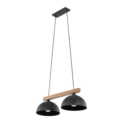 OSLO 2-Light Scandinavian Pendant Light for Kitchen Island, Dining Table & Modern Interiors