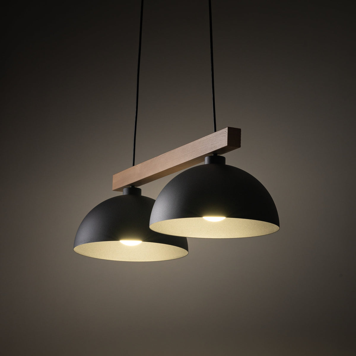 OSLO 2-Light Scandinavian Pendant Light for Kitchen Island, Dining Table & Modern Interiors