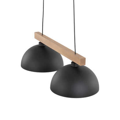 OSLO 2-Light Scandinavian Pendant Light for Kitchen Island, Dining Table & Modern Interiors