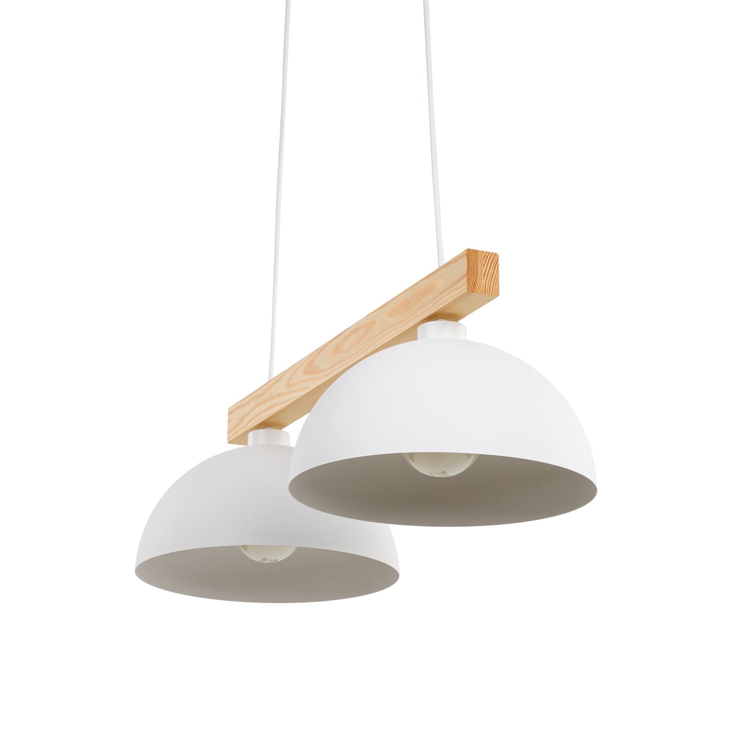 OSLO 2-Light Scandinavian Pendant Light for Kitchen Island, Dining Table & Modern Interiors