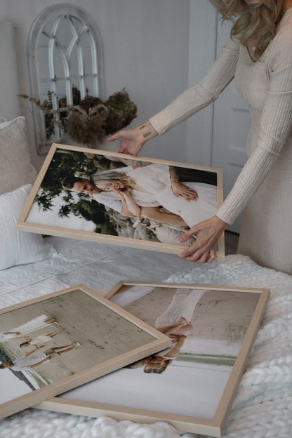 Toile rigide encadrée personnalisée