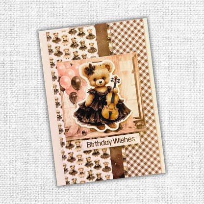 Teddy Celebrates Cut Aparts Paper Pack 31386